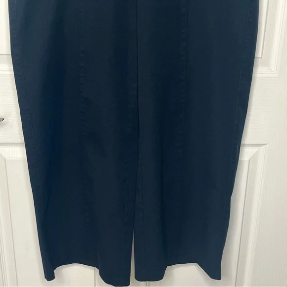 Old Navy Black Wide Leg Pants Sz XL Pull On Pockets - Picture 4 of 12